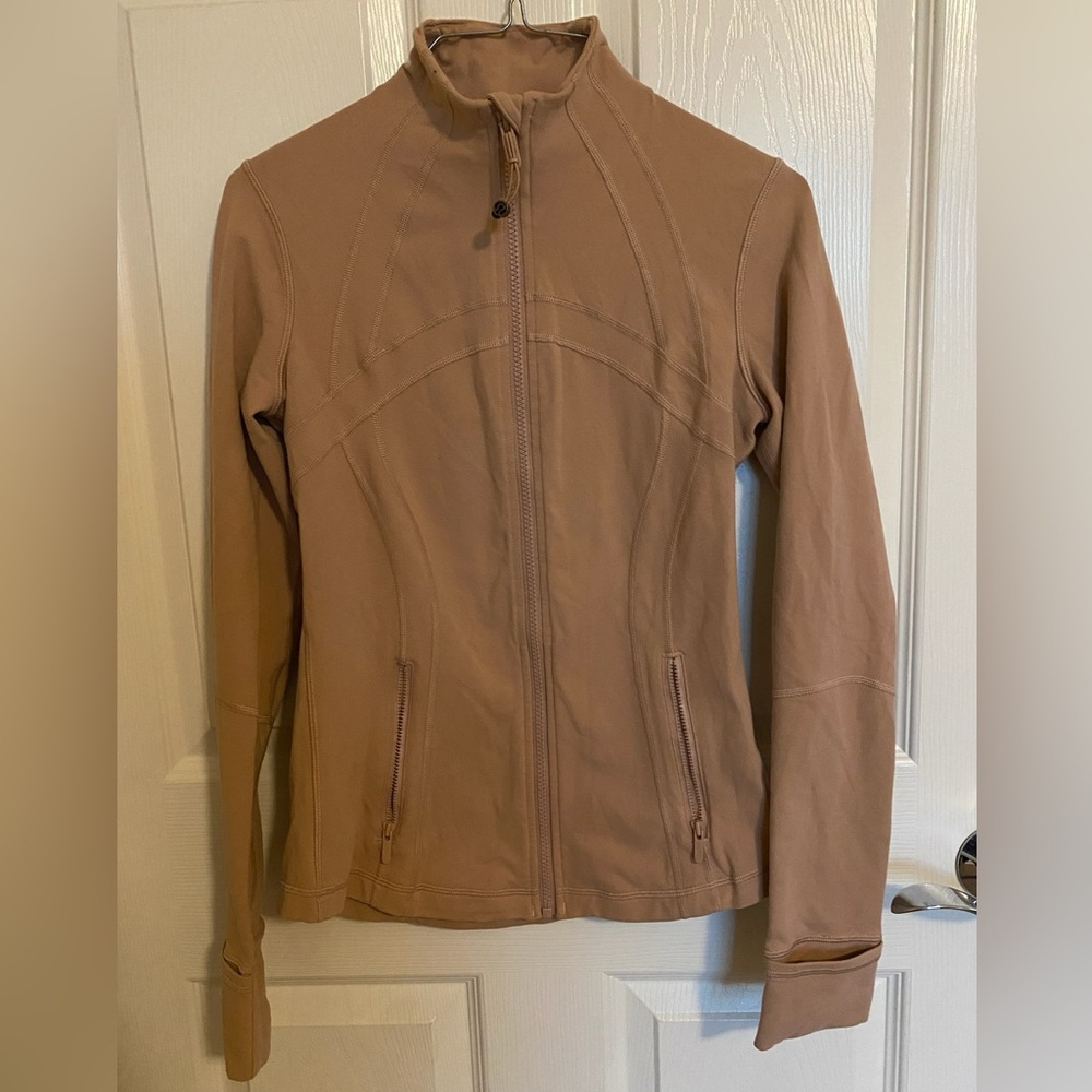 Lululemon Pink Clay Define Jacket Size 6 - Picture 7 of 11
